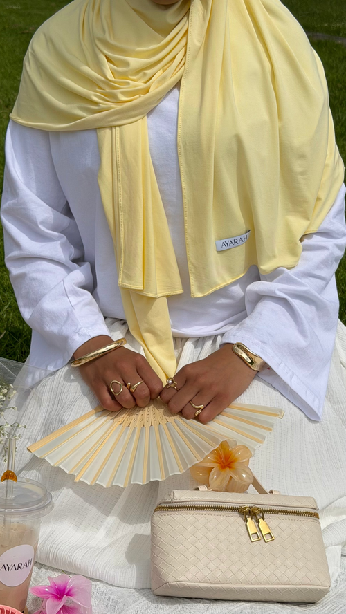 Bamboo Jersey Hijab